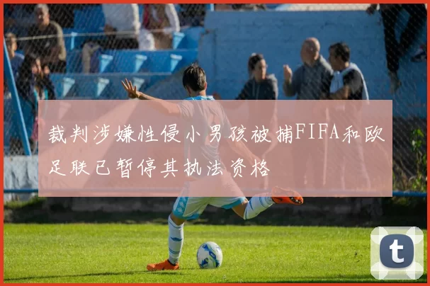 裁判涉嫌性侵小男孩被捕FIFA和欧足联已暂停其执法资格